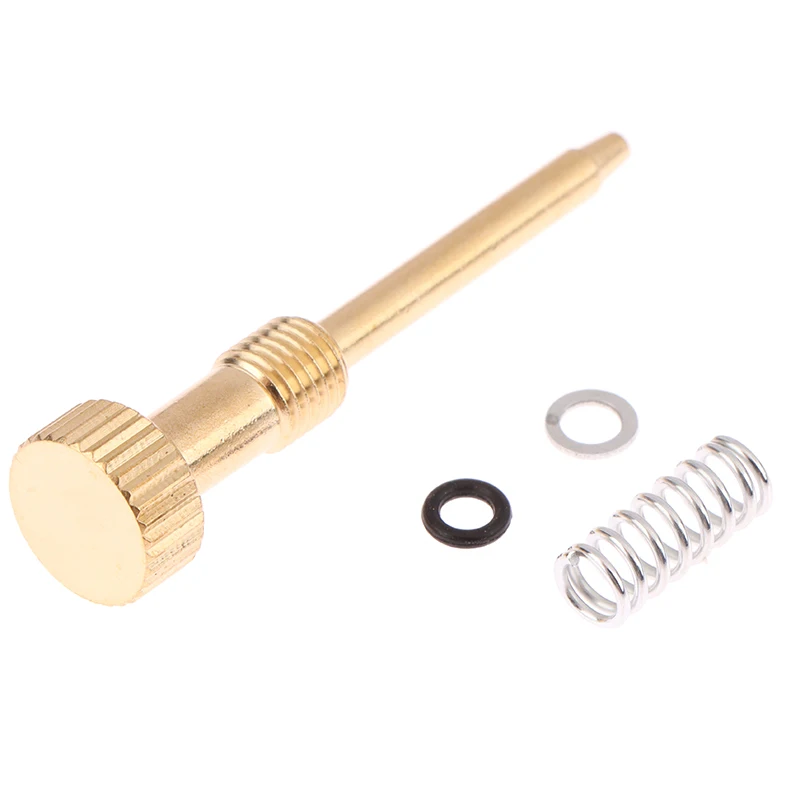 

Высококачественный 1 комплект латунный мотоциклетный карбюратор воздушный топливный Смеситель Регулирующий винт совместимый с PWK 21-34