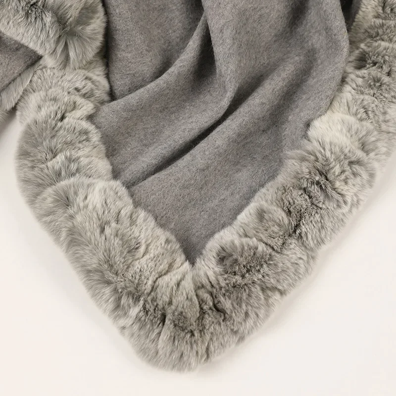 Новинка 2023 Женская шаль из чистого кашемира внутри Монголии теплая Защитная с