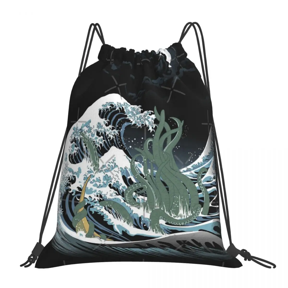 

Мужской рюкзак на шнурке The Wave Off RLyeh
