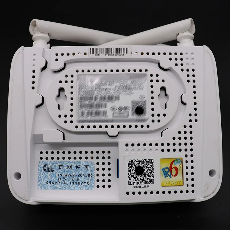 H3-2S GPON ONU 4GE +2USB Dual Band 2.4G&5G AC Wifi 5  Antenna  Fiber Modem ONT Second Hand Free Shipping