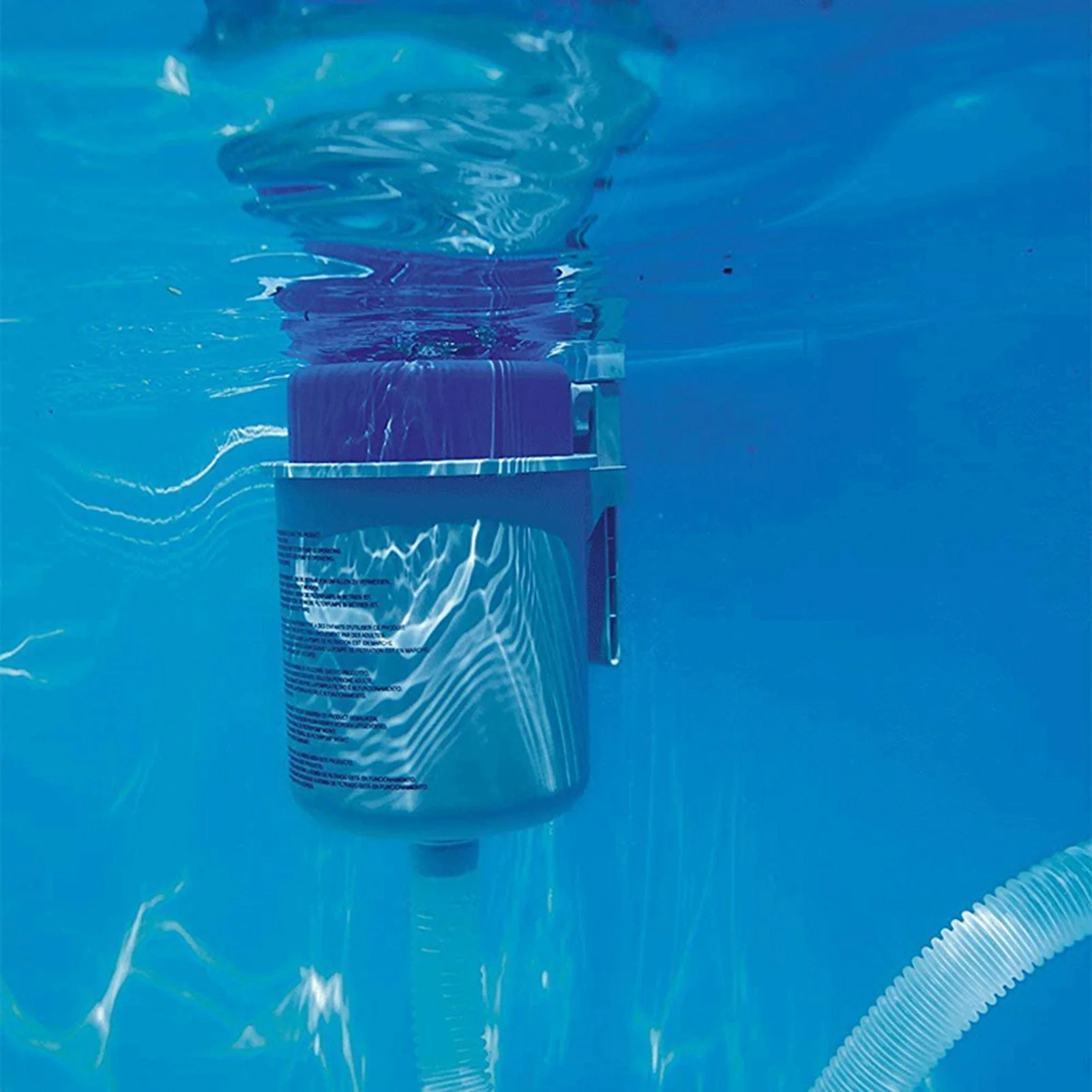 Новинка, плавающий очиститель для поверхности бассейна, автоматический очиститель мусора, инструмент для очистки бассейна