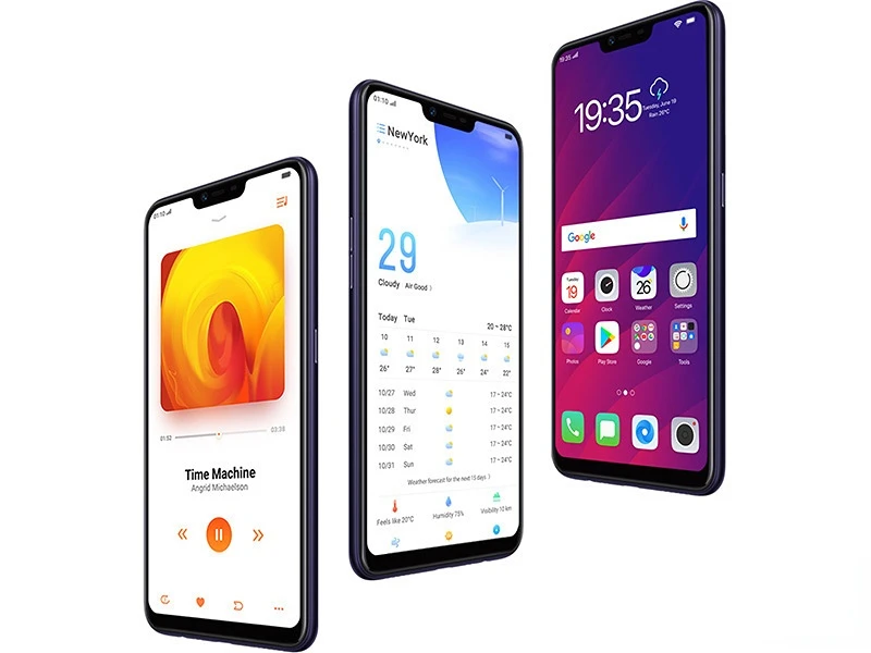 OPPO A3S Smartphone Android 6.2 inch RAM 4GB ROM 64GB 4230mAh Cell Phone Unlocked Mobile phone Global Version Original celulares