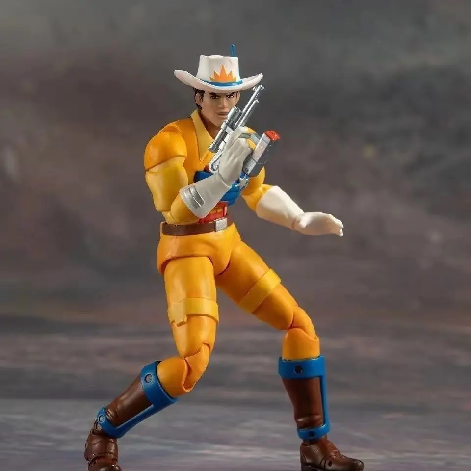 Фото В наличии: Подвижная коллекционная фигурка-игрушка Dasheng Model GT BraveStarr Star Sheriff, 7 дюймов. №5