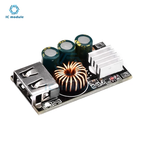 USB понижающий модуль DC-DC 5V QC 3.0 diymore