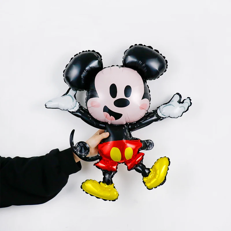 Надувные шары с Микки и Минни Маусом 1 набор украшение для дня рождения цифрами