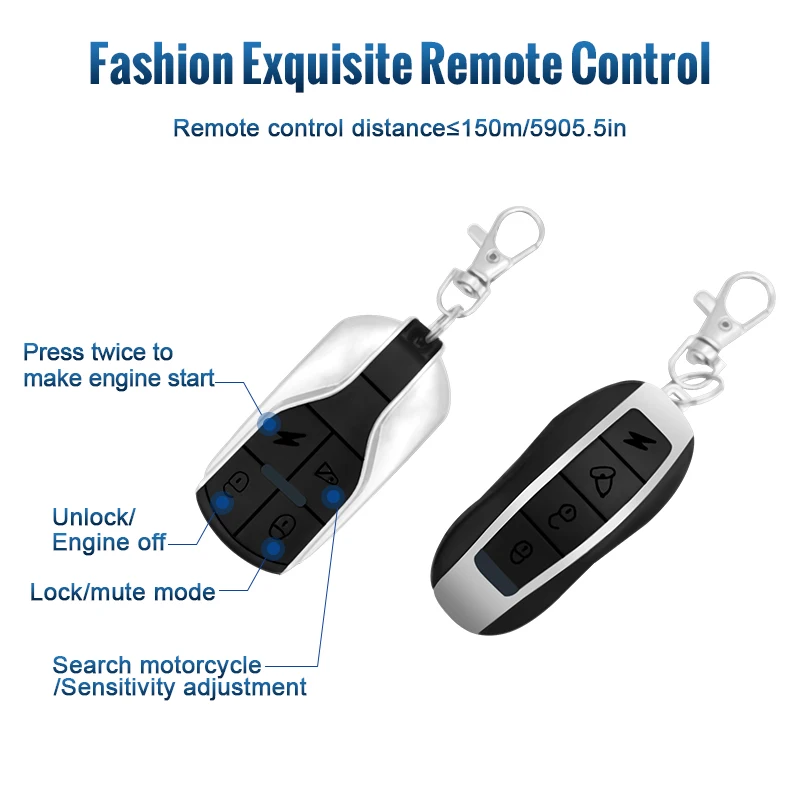 Водонепроницаемая система сигнализации для езды на мотоцикле 12 В дБ