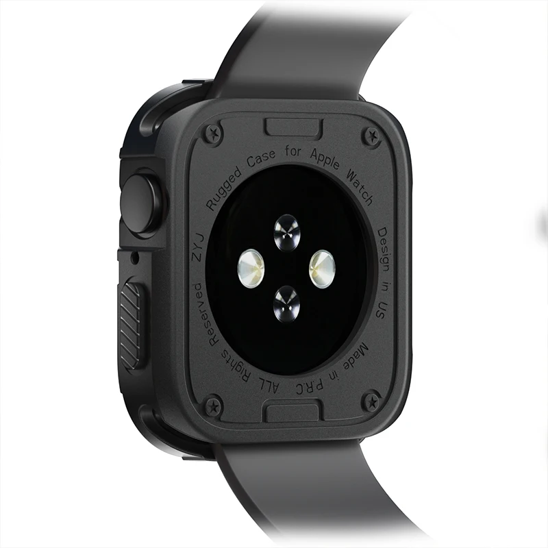 Фото Прочный чехол для Apple Watch Case 44 мм, 40 мм, 45 мм, 41 мм, 49 мм, ультра ТПУ, защитная пленка для экрана iWatch series 10 9 8 se 6 7 5 4 42 мм 46 мм №5