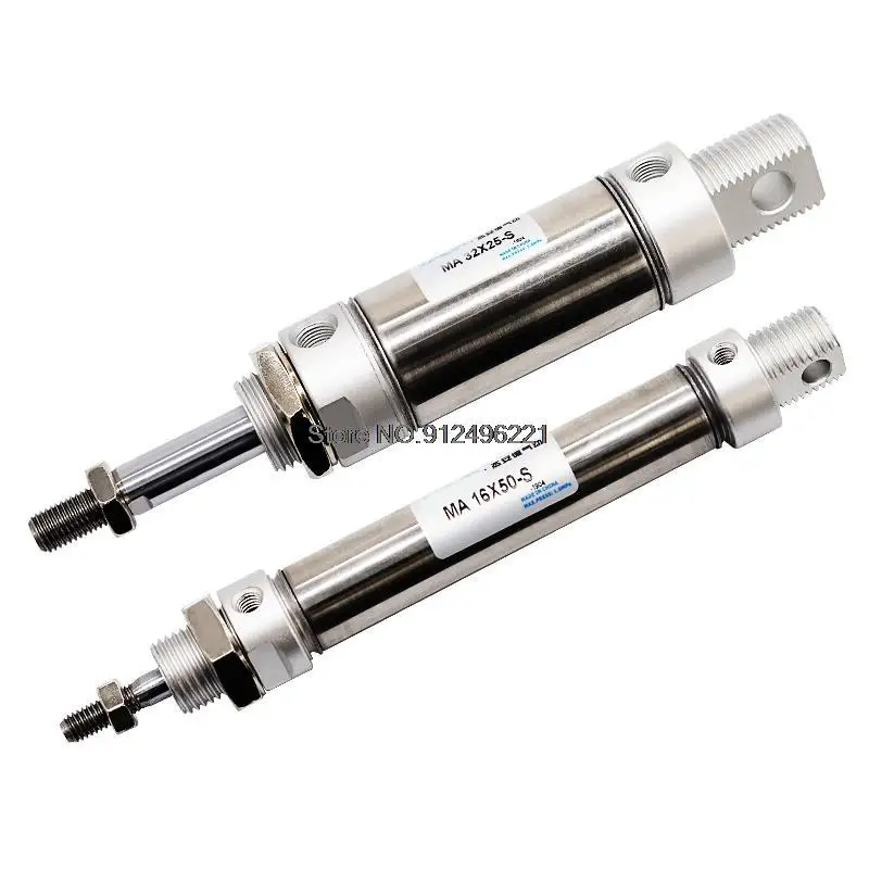 Нержавеющая сталь MA Тип 16 20 32 40 мм Диаметр 25 50 75 100 125 150 175 200 250 300 - Пневматический