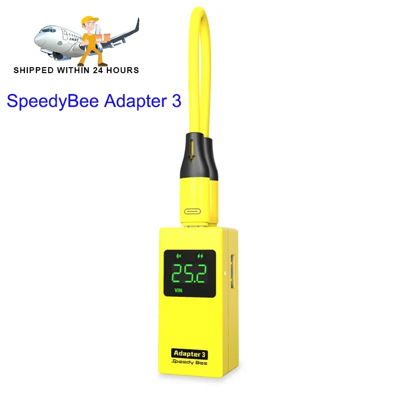 

Адаптер SpeedyBee 3 Встроенный Bluetooth и Blackbox загрузчик с 8-битным обновлением прошивки BLHeli_S ESC