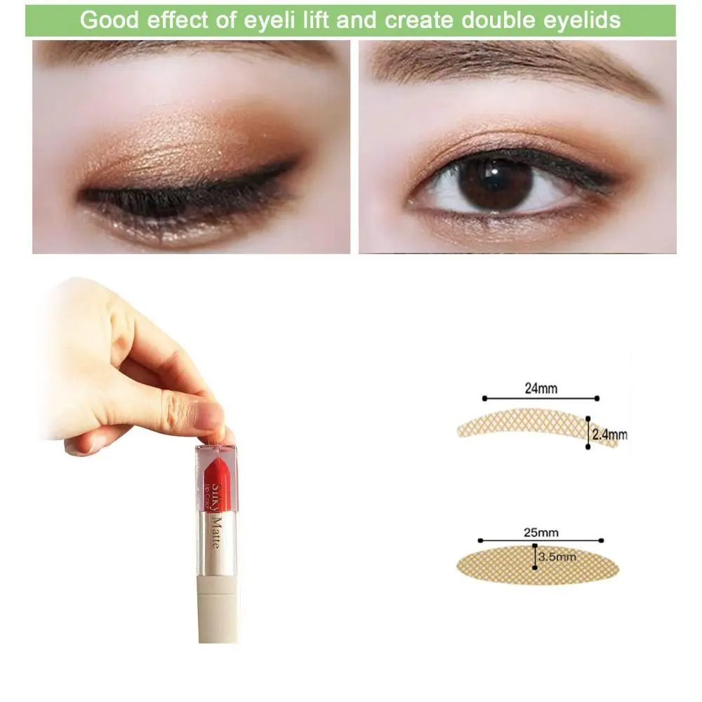 lid Lift for Uneven Mono-Eyelids Eye Makeup Beauty Tool Eyelid Correcting Strips Invisible Double Eyelid Tapes Stickers images - 6