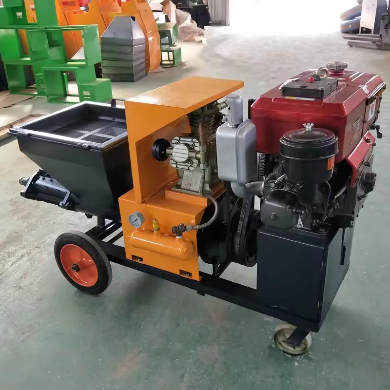 Портативный Аппарат для штукатурки раствора оборудование распыления