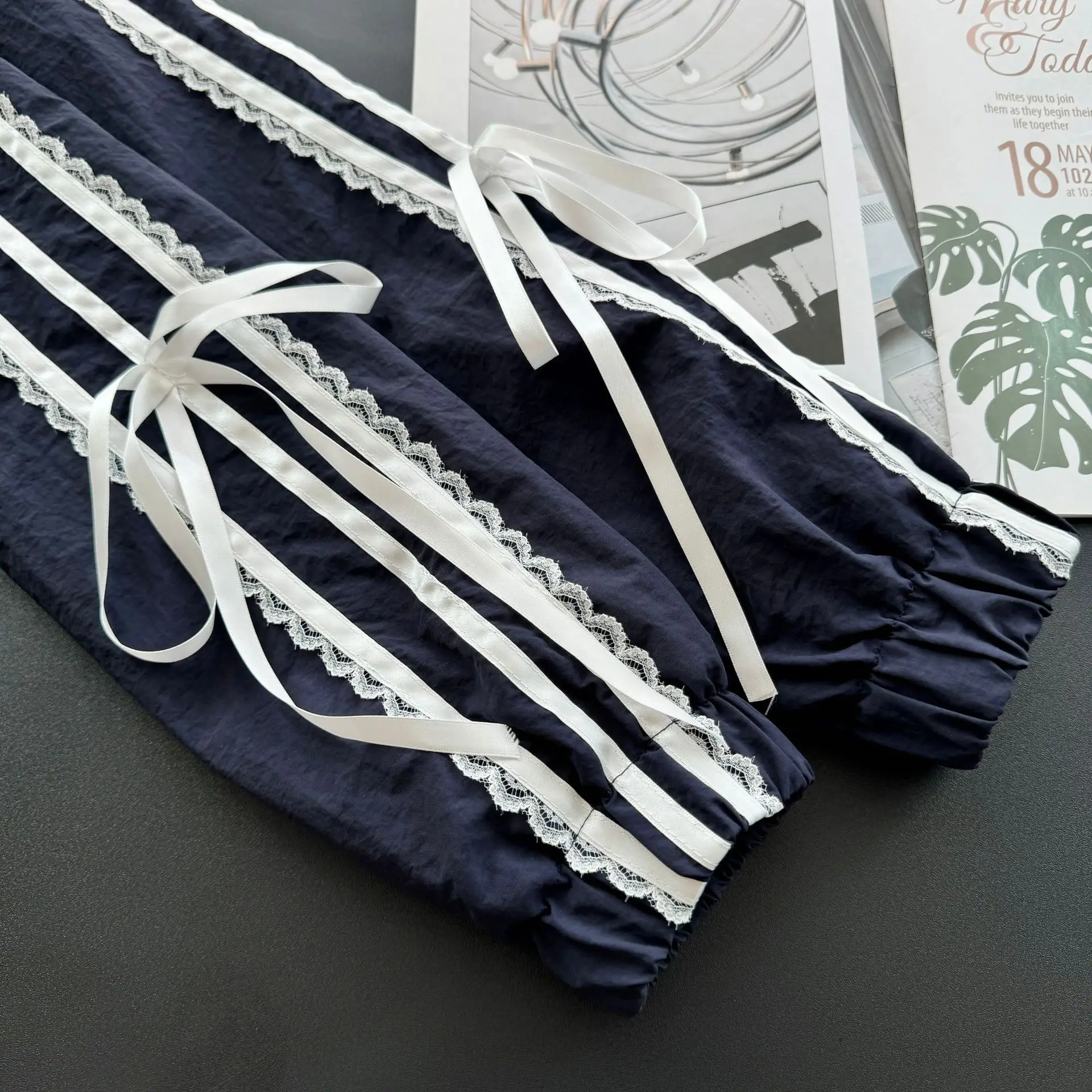 Лоскутные спортивные костюмы с кружевной отделкой для женщин куртка на молнии