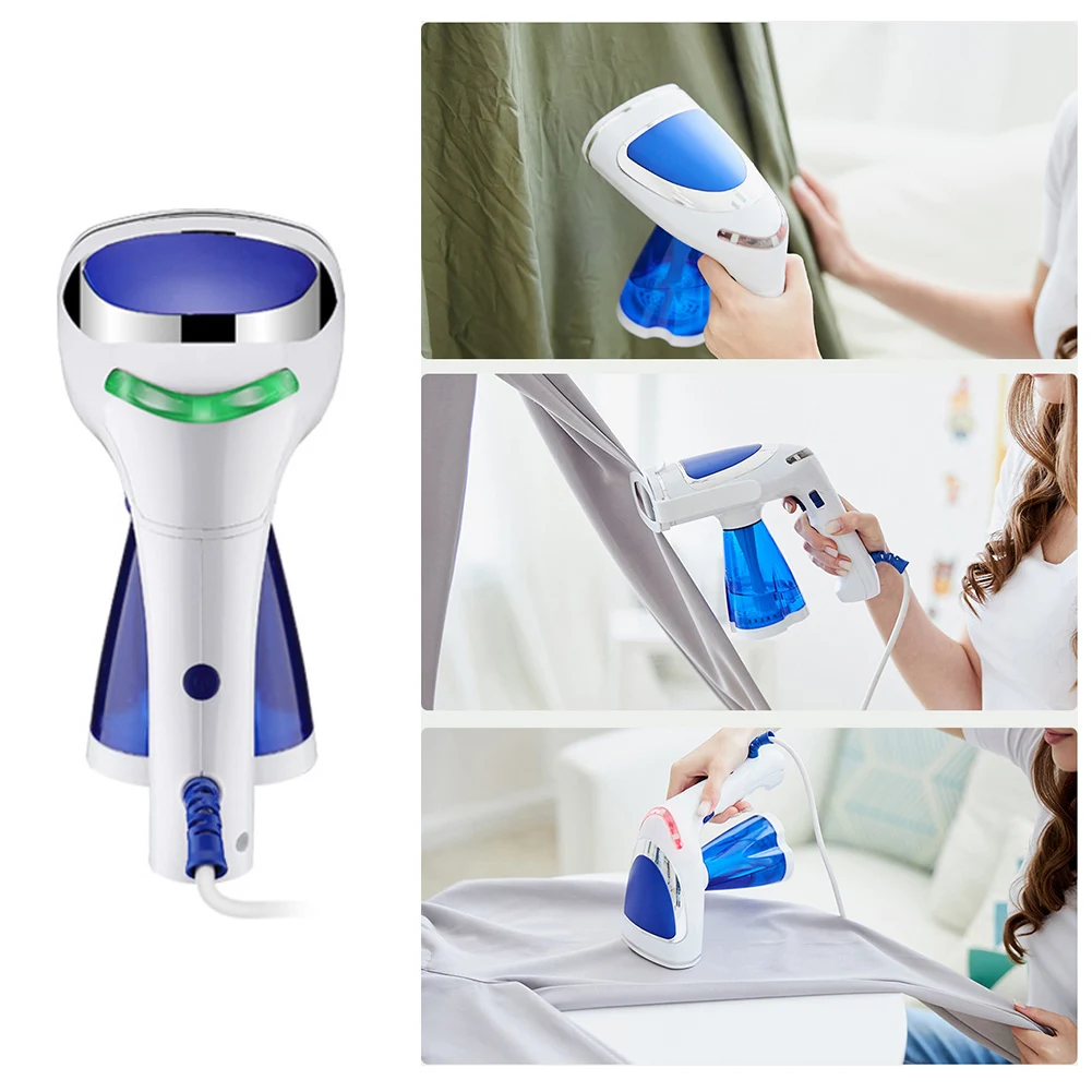 

1600W Powerful Handheld Garment Steamer Portable Mini Steam Iron Dry Wet Steam Clothes Fabric Electric Ironing Machine