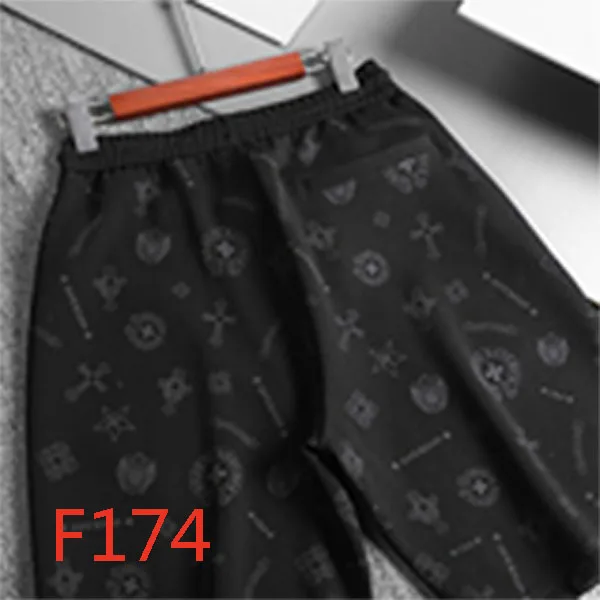 

Летние пляжные шорты F174, модные шорты с принтом и перекрестными буквами, высококачественная одежда для пар в стиле панк