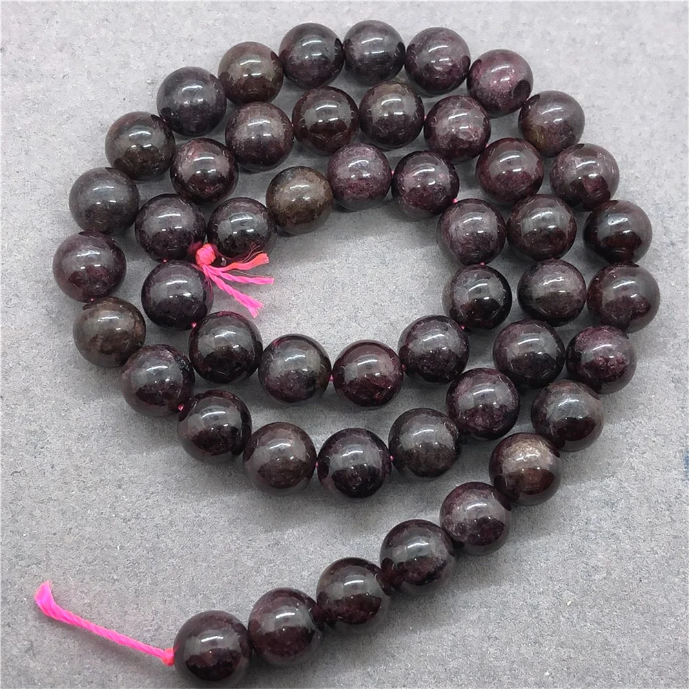 Бусины Из Натурального Красного граната для изготовления ювелирных изделий