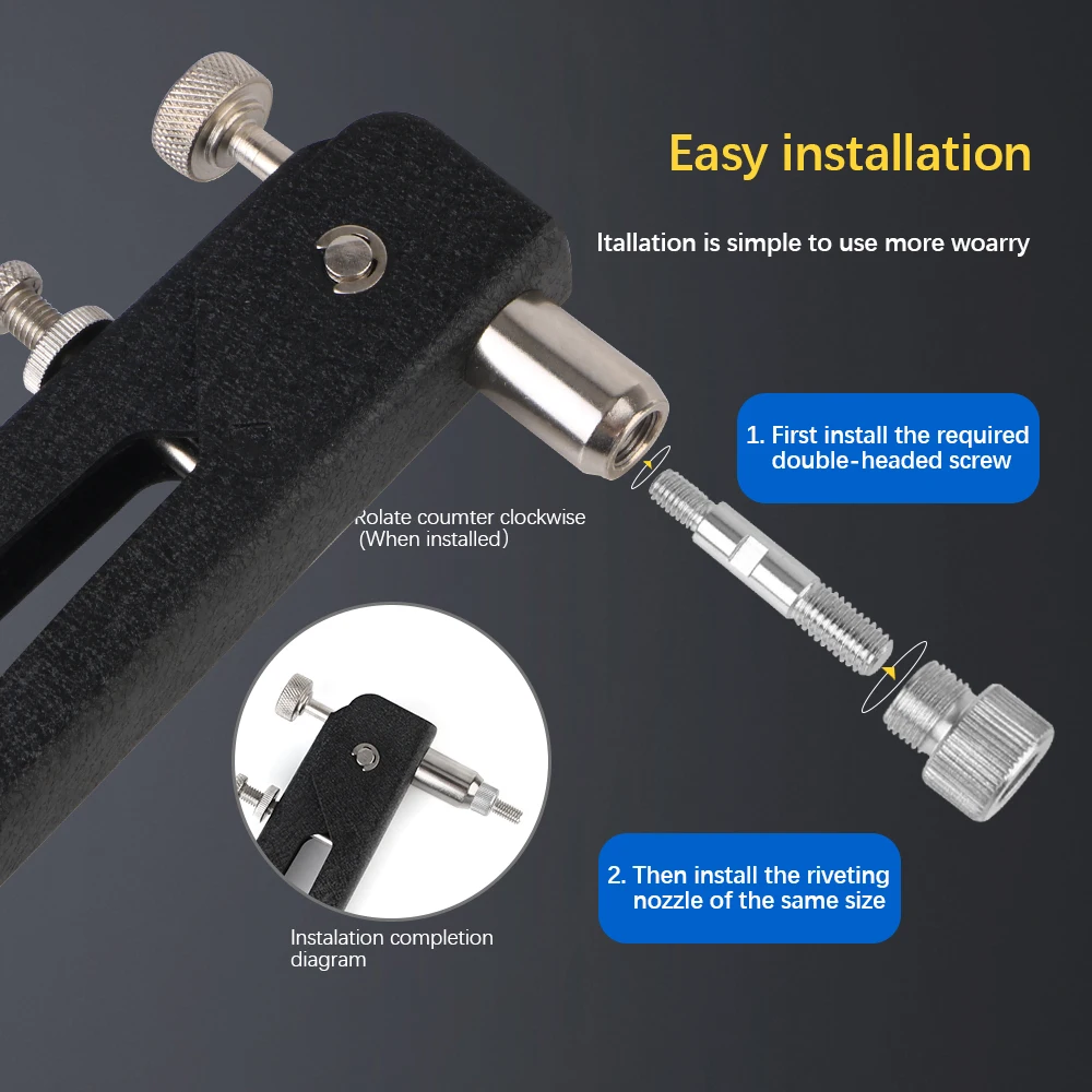 M3/M4/M5/M6/M8 Портативный набор ручных инструментов Инструмент для снятия гайки болта