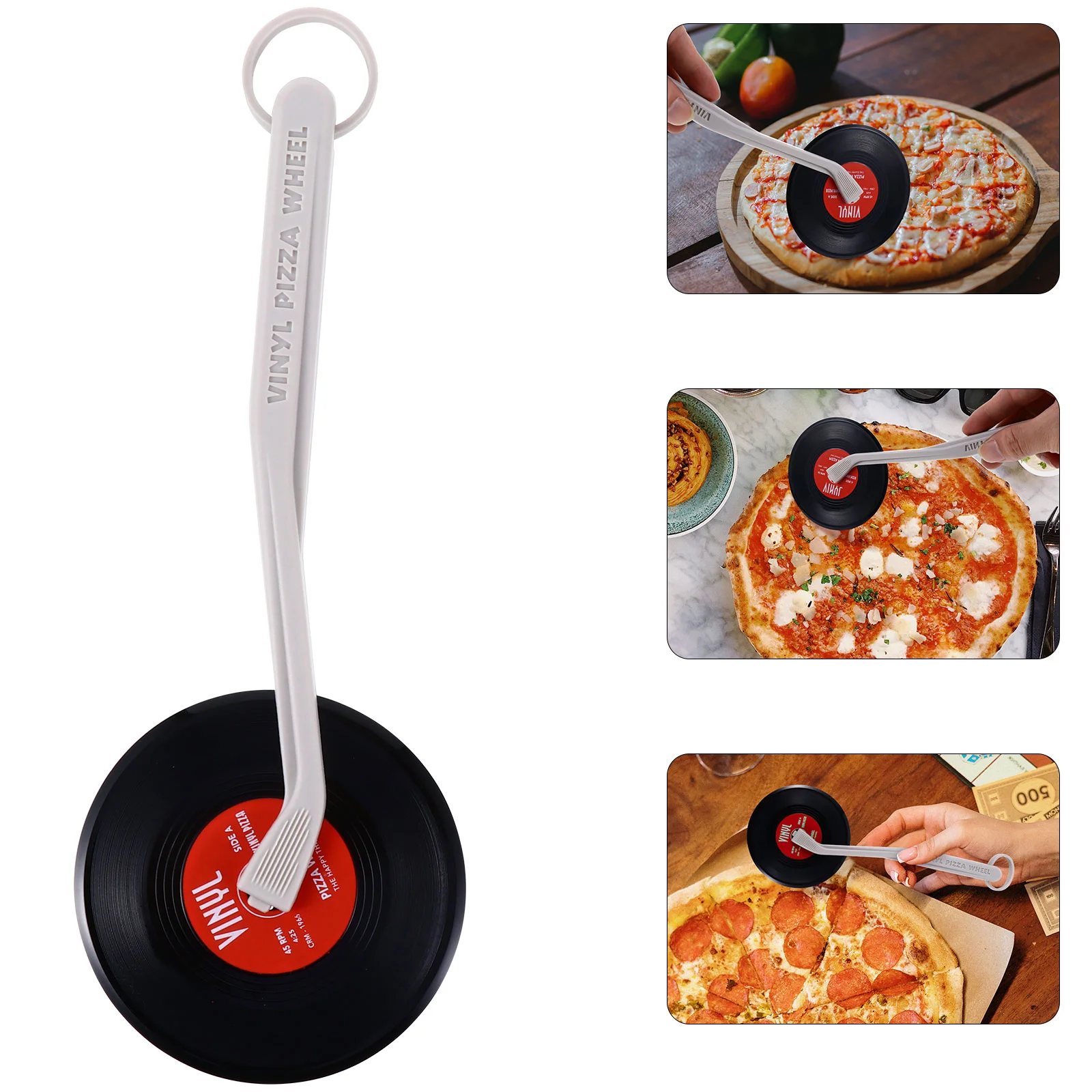 

Pizzakitchen Wheel Cutting Pastry Roller Slicer Tools Dough Gadget Metal Cake Bakingshovel Scraper Accessories Tool Spatula Pie