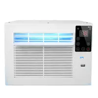 1100W Desktop Air Conditioner Portable Small Air Cooler Mosquito Net Air Conditioning Fan LED Control Panel With Remote Control