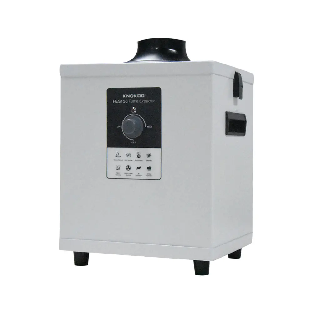 150 Вт Co2 лазерный очиститель от смога, пылеуловитель для ногтей, сварочный экстрактор дыма FES150, паяльная машина для поглощения дыма