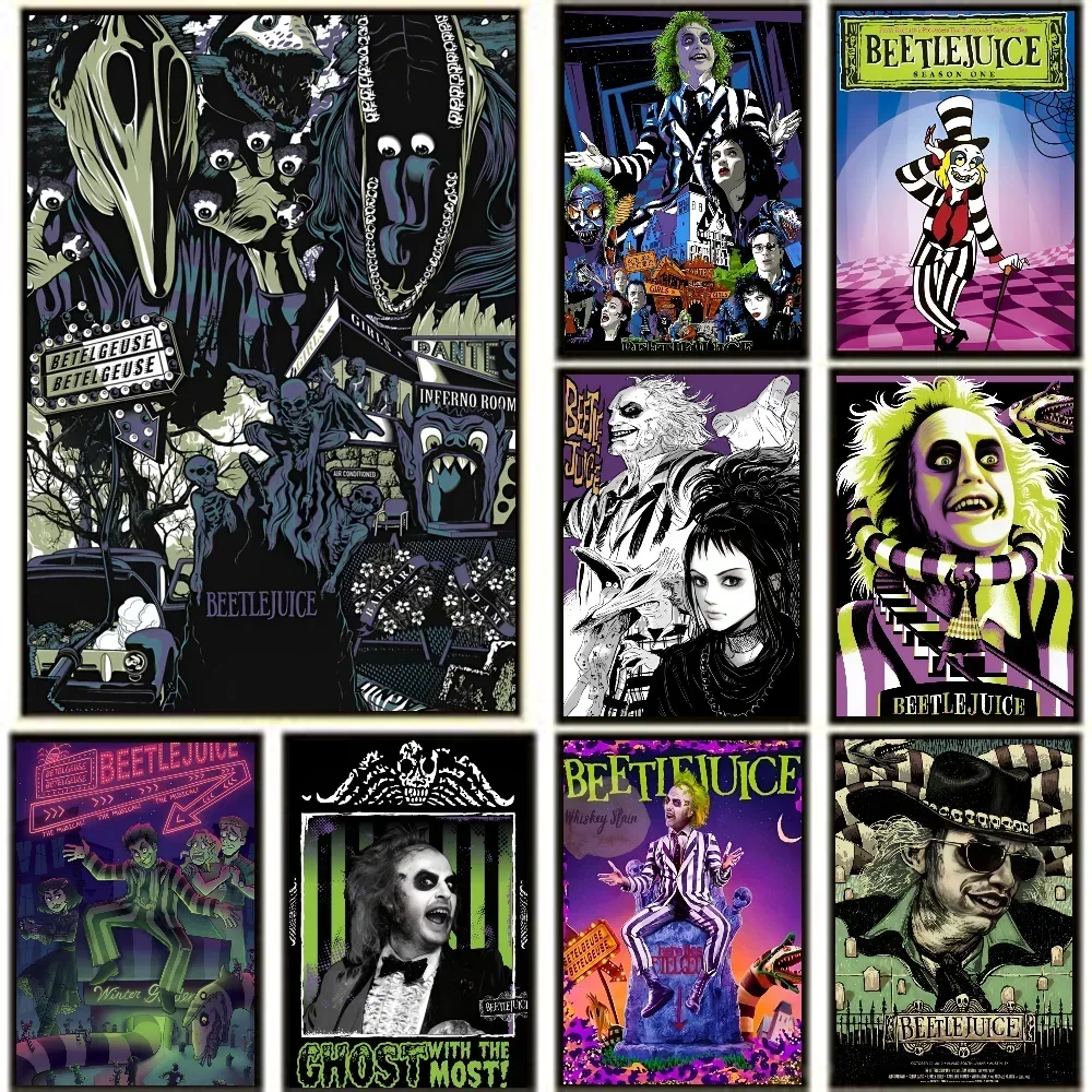 1 шт. Постер-наклейки в виде классического фильма жуки