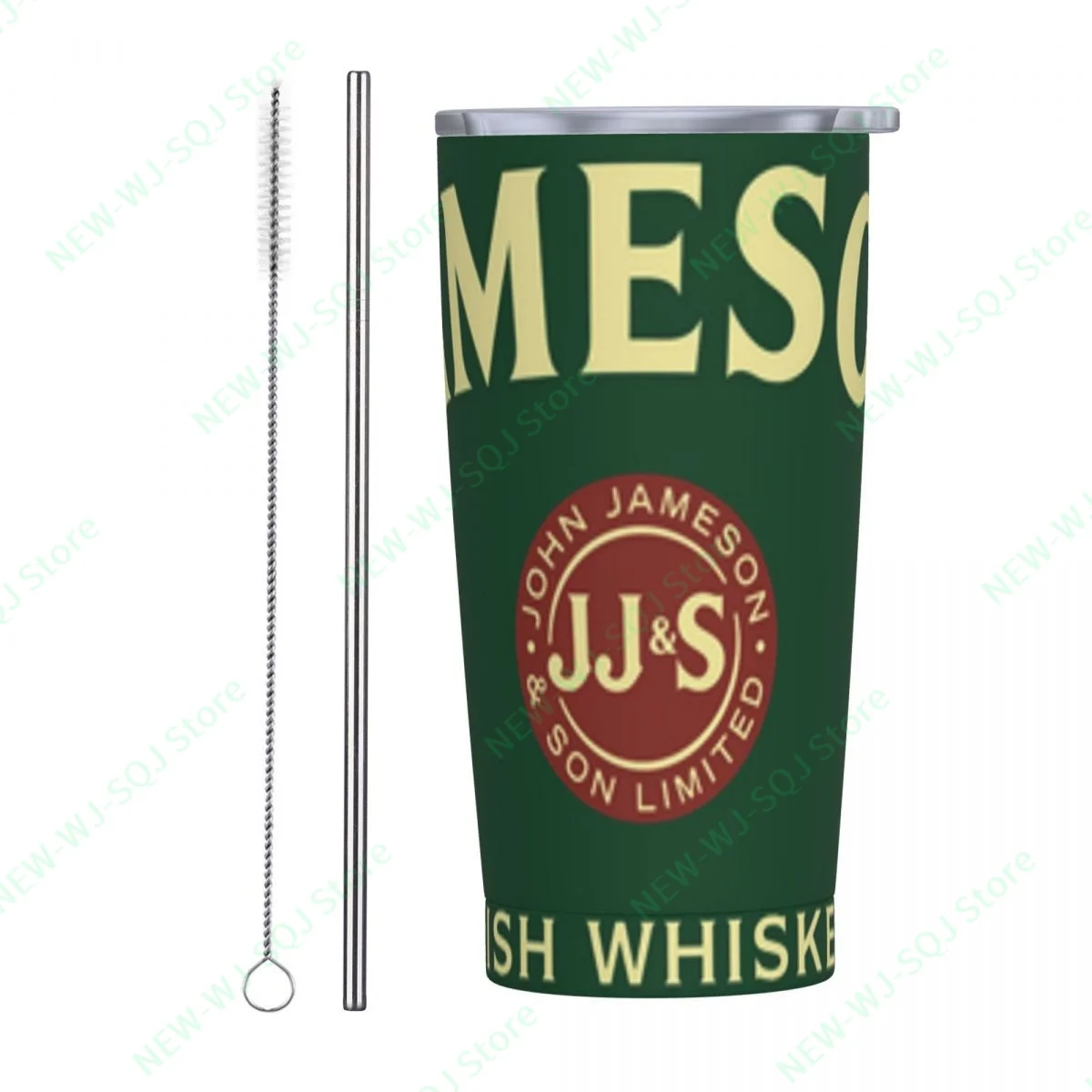 

Cup 20oz JAMESONS Cups Travel Mug Portable Stainless Steel Sippy Cups Travel Mug Coffee Mug Tumbler Cup 20oz Stainless Mug