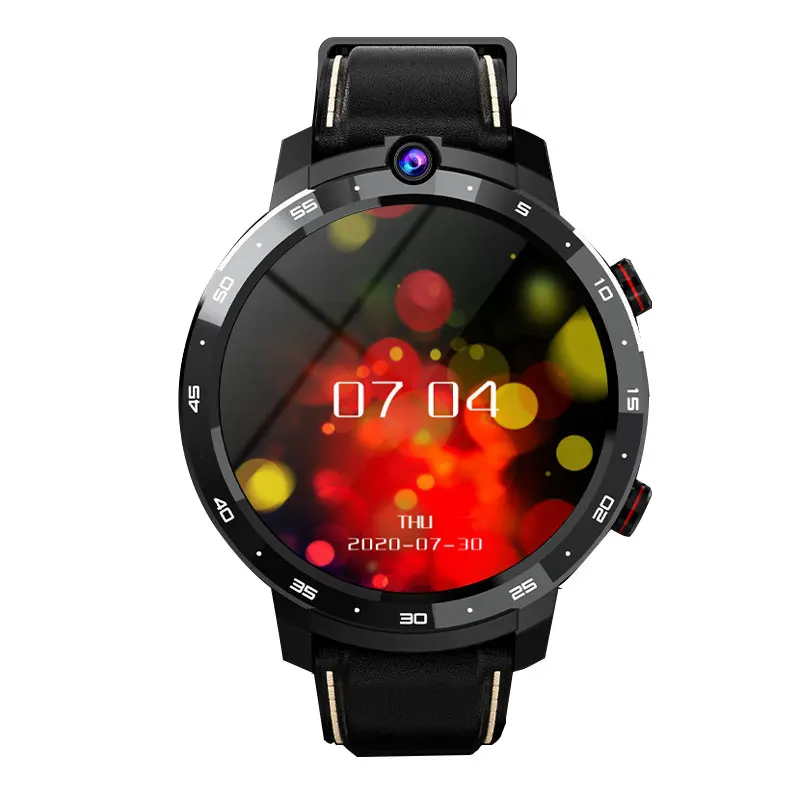 

LEMFO LEM12 PRO Smart Watch Android 10.0 Wireless Projection 4G +64G Face ID Dual Cameras GPS With Bank Power Smartwatch Men