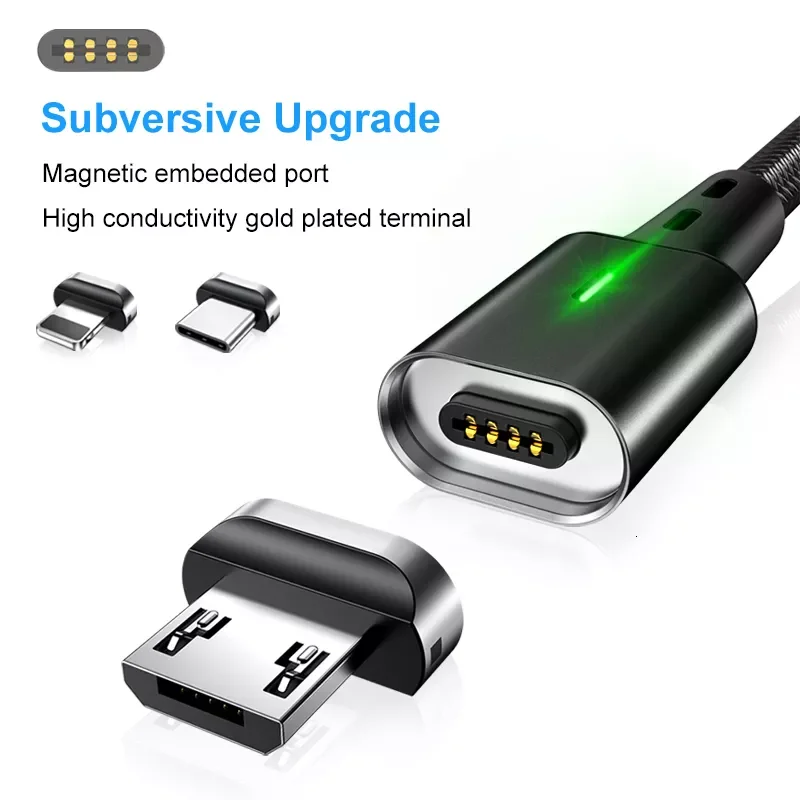 

Elough Quick Charger 3.0 4.0 Micro USB Cable for iPhone 8 X3 Fast Phone Charging Cord Type C Cable