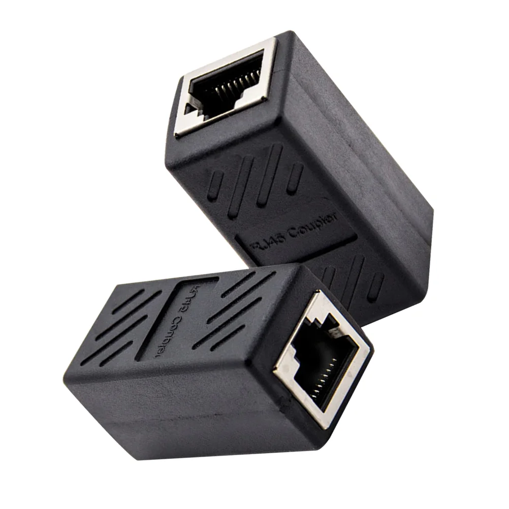

Female Coupler Ethernet Extenderrj45 Adapter Inline Network Lan Connector