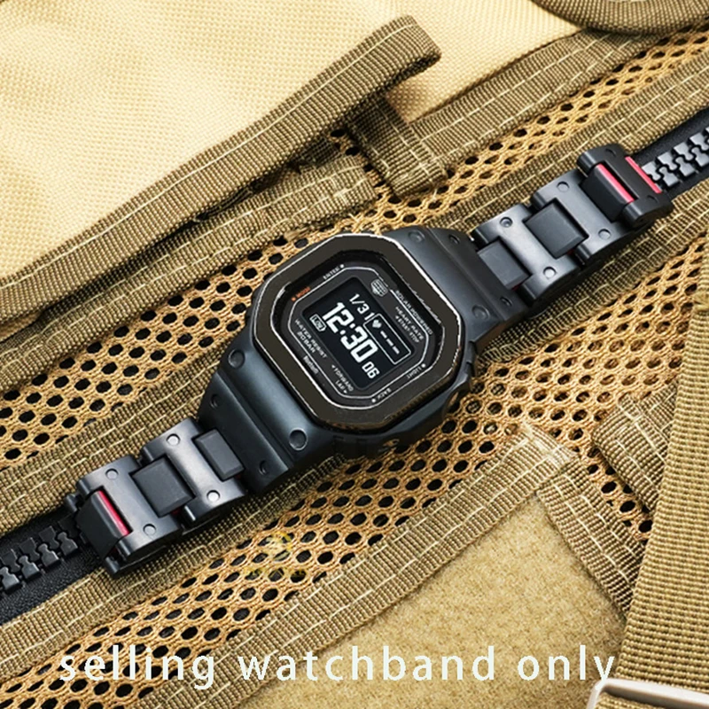 Фото Для Casio Pro Trek Mudmaster III GWG-B1000: модифицированный легкий композитный пластиковый стальной ремешок для часов, аксессуары, ремешок для часов своими руками №4