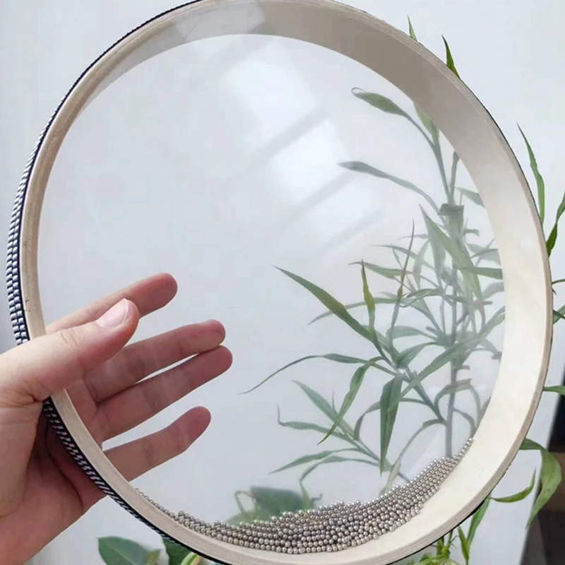 Двусторонний волновой барабан океанский барабанщик деревянный морской звуковой