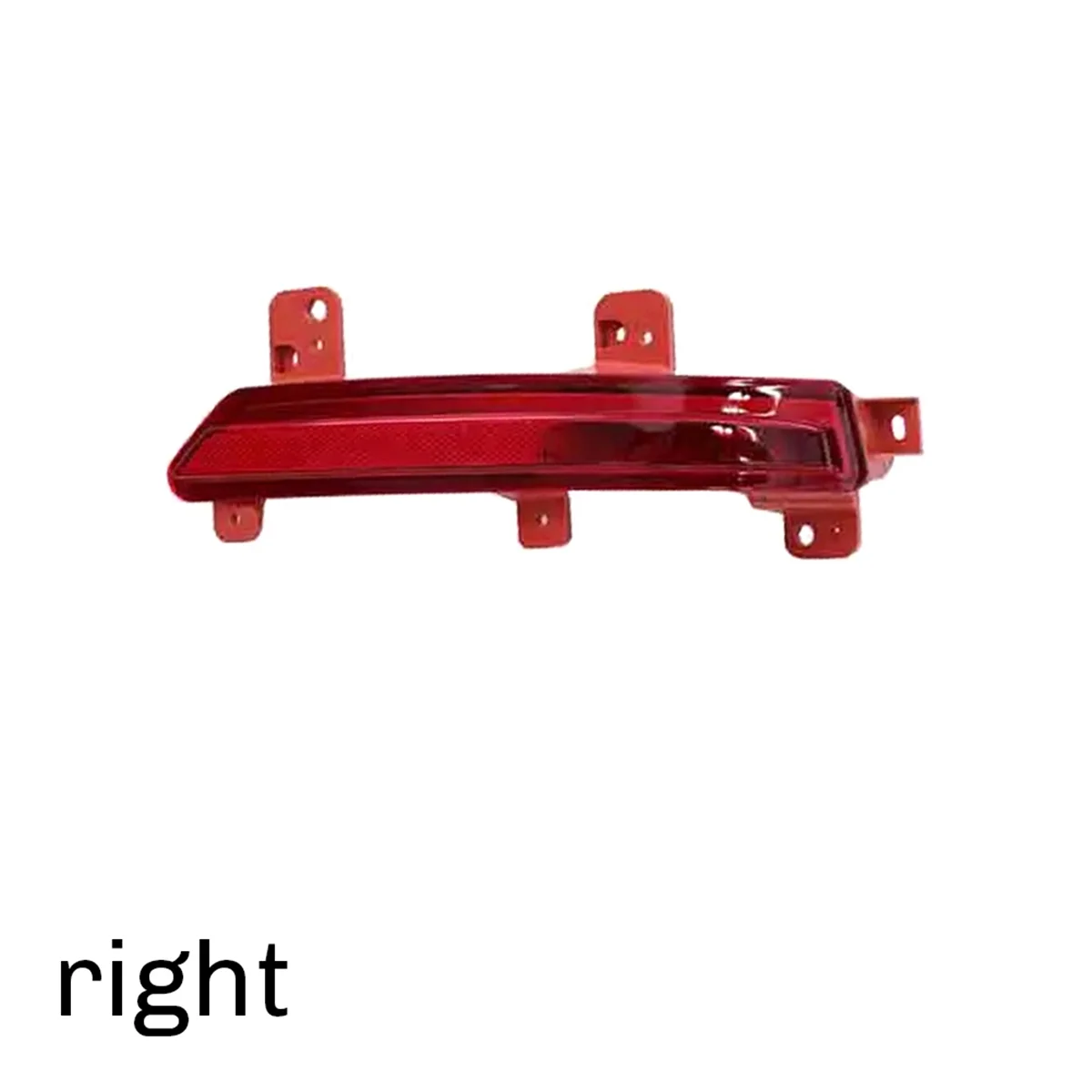 Right Rear Bumper Fog Light Reflector Stop Foglamp Brake Warning Lamp for Geely Xingyue L Monjaro 2022 2023