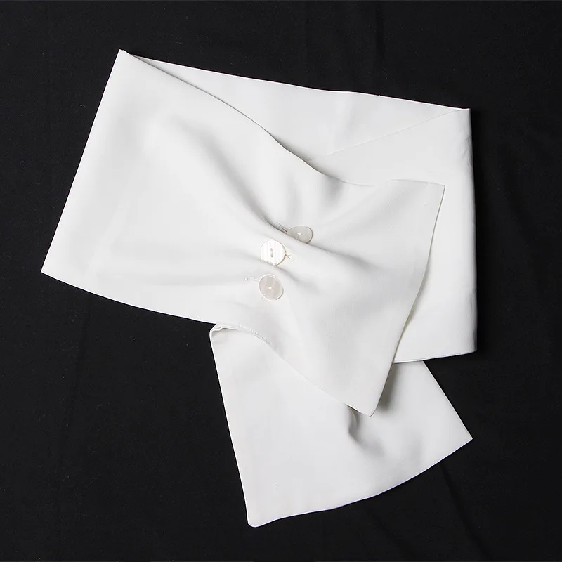 White Minimalist Blazer for Women Notched Long Sleeve Sashes Elegant Blazers Female Fashion New Clothing