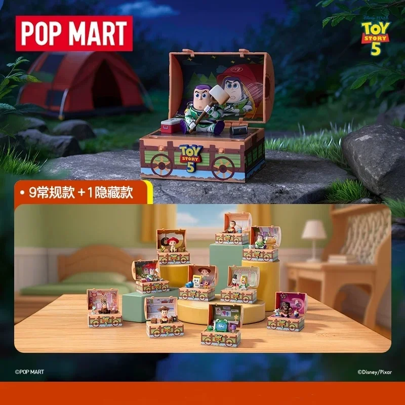 Фото POP MART DISNEY PIXAR TOY STORY 5 Серия: Загадочные коробки-сюрпризы, игрушки, кавайные украшения, фигурки, декор для дома, настольные модели, куклы №2