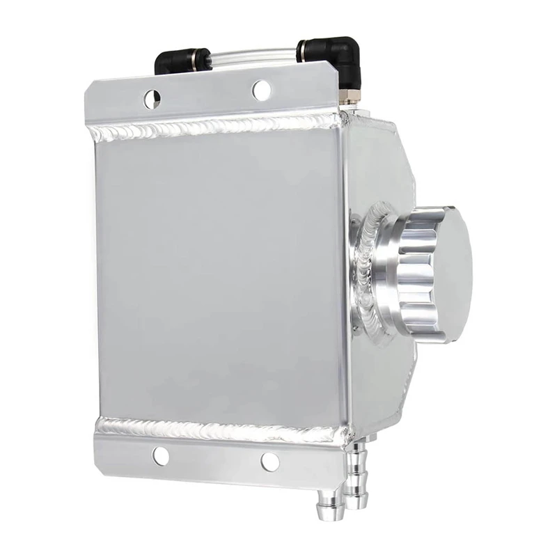 Автомобильный Универсальный 1 л алюминиевый масляный бак дышащий двигателя