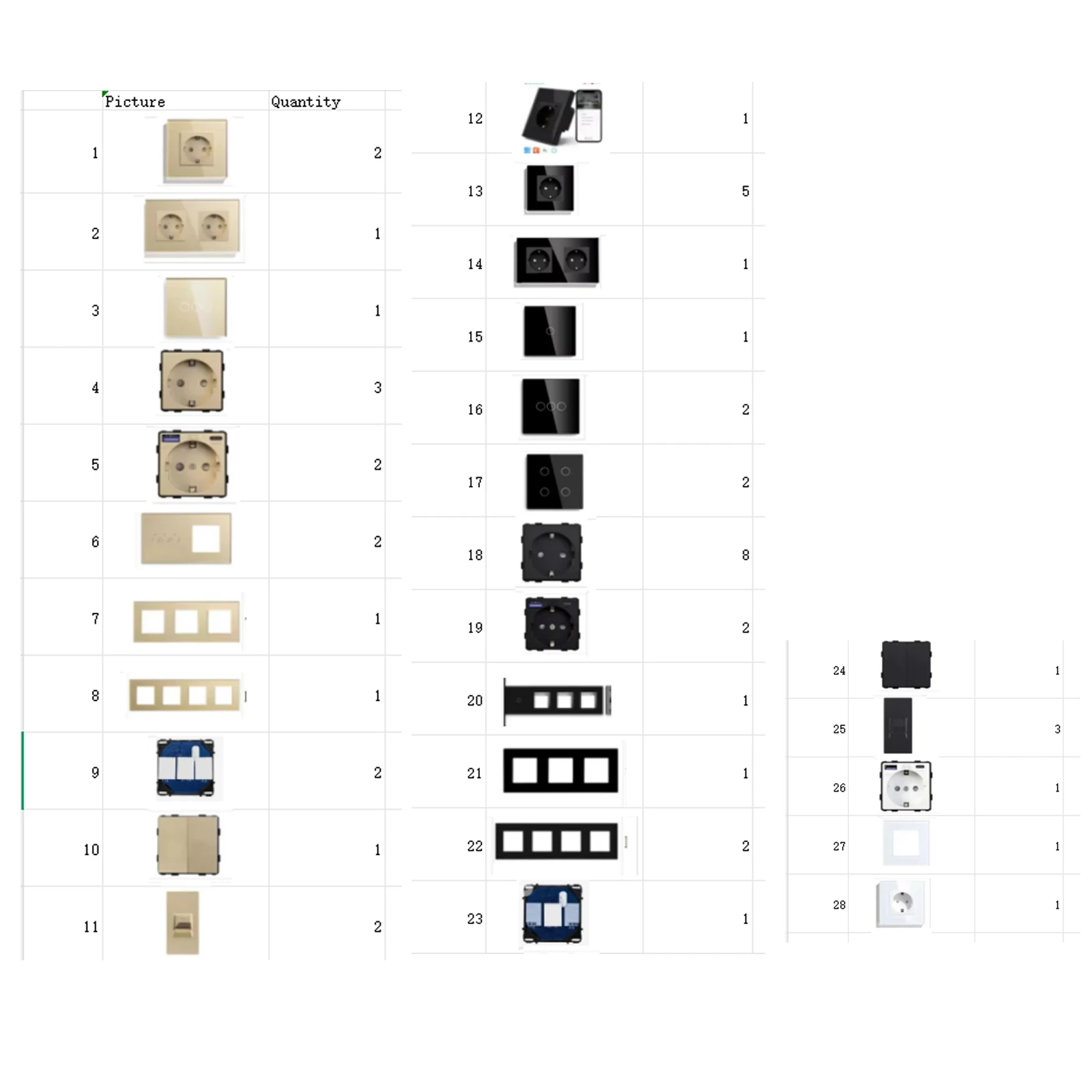 

Пластиковые рамы для розеток BSEED, матовая рама для настенных розеток, одинарная, двойная, Трипл, четыре рамы, детали «сделай сам», Бесплатная комбинация, стандарт ЕС