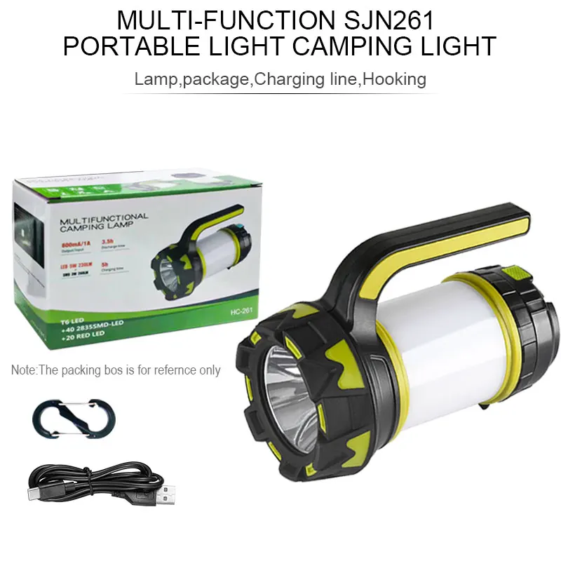 

Портативный LED фонарь E－SMARTER T6