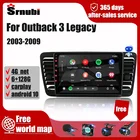 Автомагнитола для Subaru Outback 3 Legacy 4 2003-2009 Android 9 дюймов, мультимедийный видеоплеер, навигация, 2 Din, стерео, DVD, Carplay, динамик