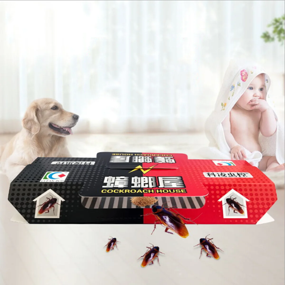 

10 шт., многоразовые ловушки для тараканов