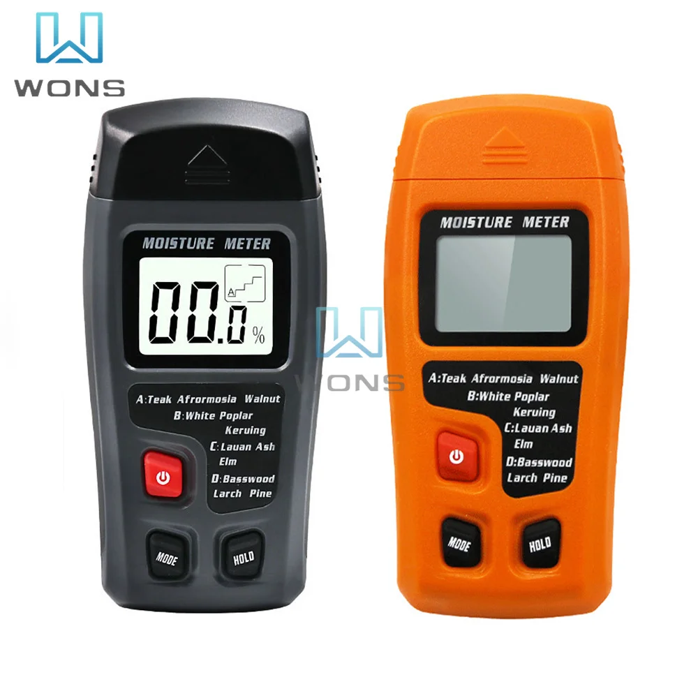 

Измеритель влажности древесины MT10, прибор для измерения влажности деревянного пола, с ЖК-дисплеем