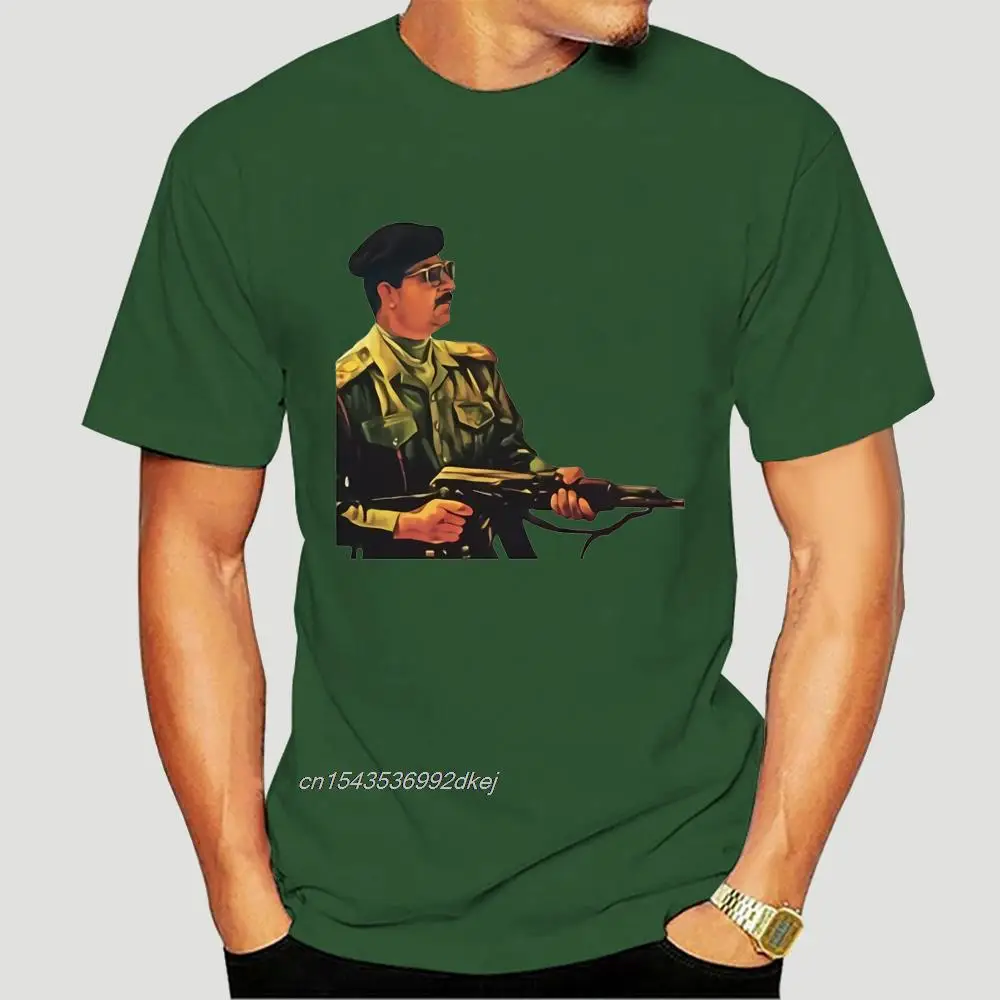 

Saddam Hussein Iraq Bagdad Tikrit Mens T Shirt Custom Printed 100% Cotton T-shirts Fitness Clothing Cool Logo Tops 2961D