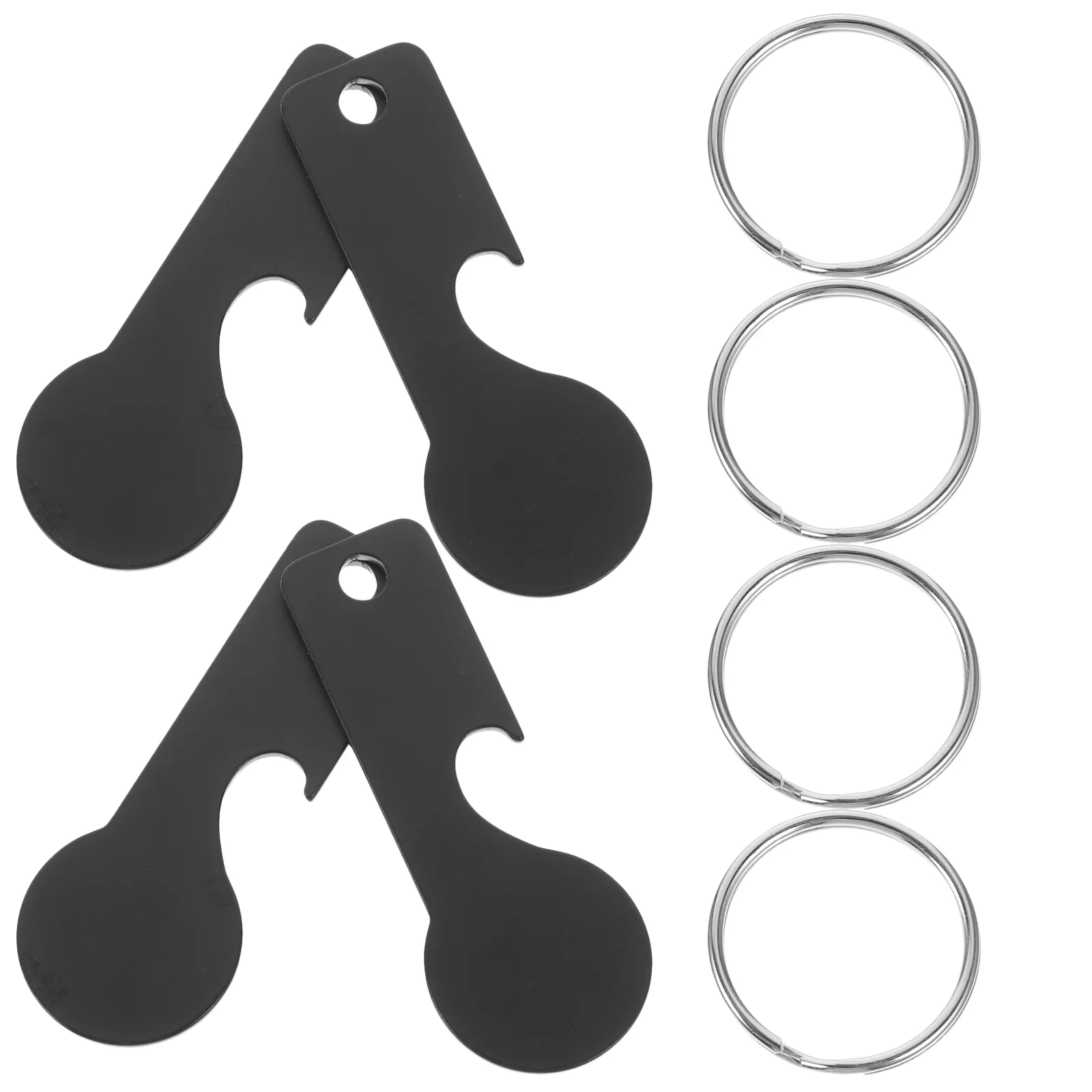 4 шт. жетон для тележки маленькие жетоны на тележке брелок ключей ручной грузовик