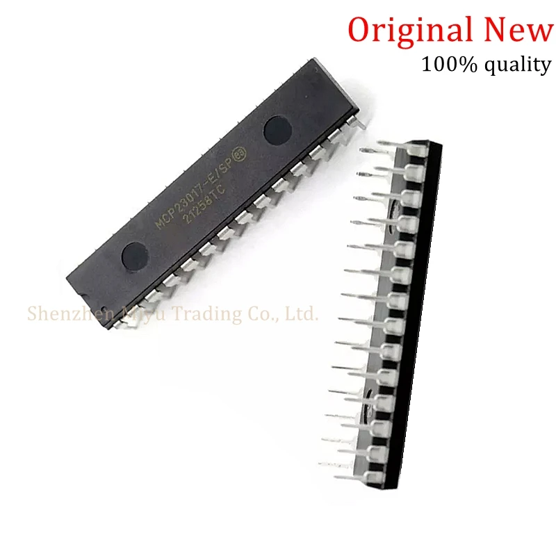 

10 шт MCP23017-E/SP DIP-28 MCP23017 16-бит I/O расширитель с интерфейсом I2C IC