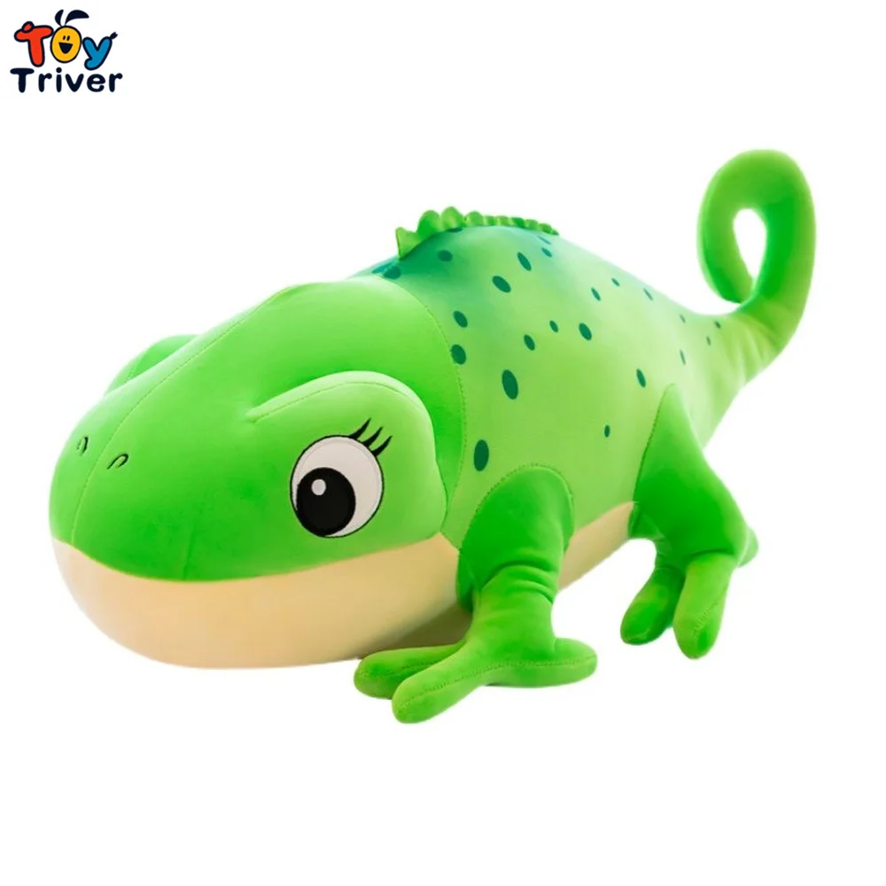 

Kawaii Gecko Хамелеон ящерица Игуана Одеяло Плюшевые игрушки Мягкая кукла подушка искусственные подарки Домашний декор комнаты