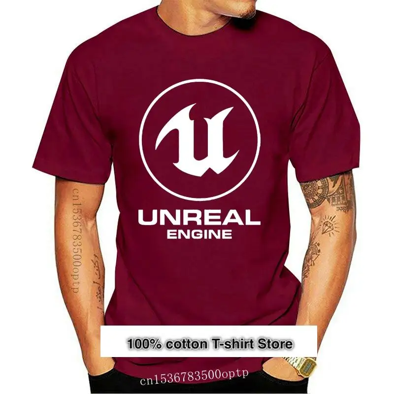

Ropa para hombre, Camisetas estampadas Unreal Engine, Camiseta clásica para hombre, nueva moda
