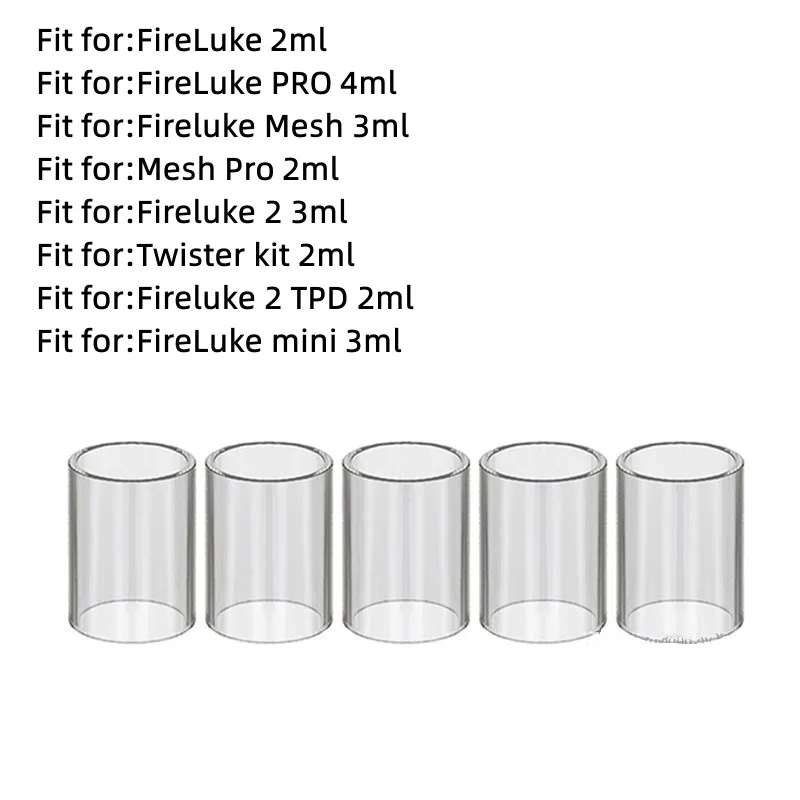 

5 шт., электронная сигарета, яркий набор для Freemax FireLuke Mesh PRO Fireluke 2 Twister, стеклянный аксессуар для испарителя TPD mini