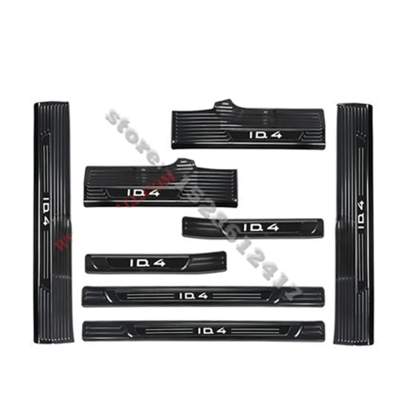 

for Volkswagen ID.4 VW ID4 2021-2022 Door Sill Scuff Plate Kick Guard Pedal Threshold Step Protector Stainless