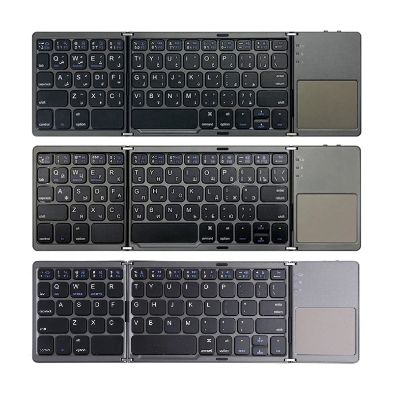 

Wireless Touch TV Keyboard Foldable with Easy Media Control N Built-In Touchpad