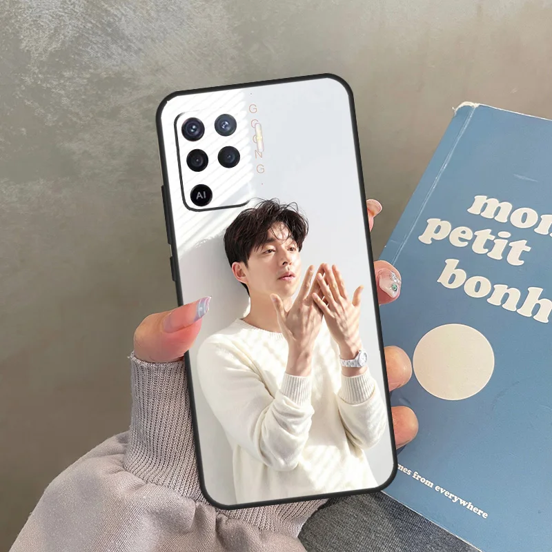 Чехол Kpop Gong Yoo для Oppo A40 A60 A80 A98 A78 A18 A38 A58 A16 A76 A96 A17 A77 A74 A94 A54 A57S A15 Cover