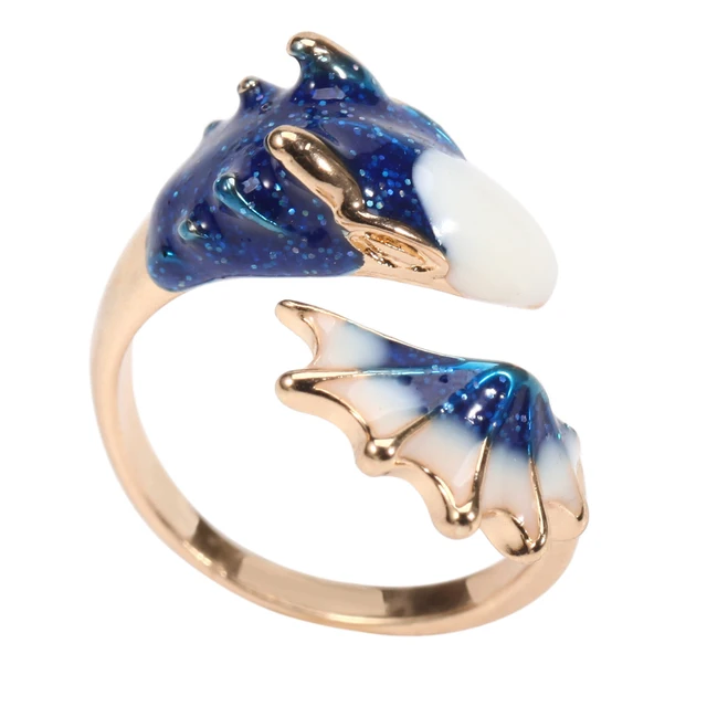 

Dragon Rings Punk Viking Animal Snake Adjustable Finger Ring