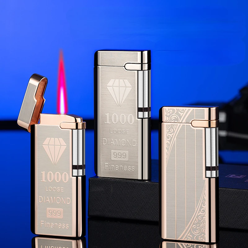 

Боковое скольжение узкая версия красный огонь креативная личность зажигание аккумулятора ветрозащитная электронная Индукционная надувна...